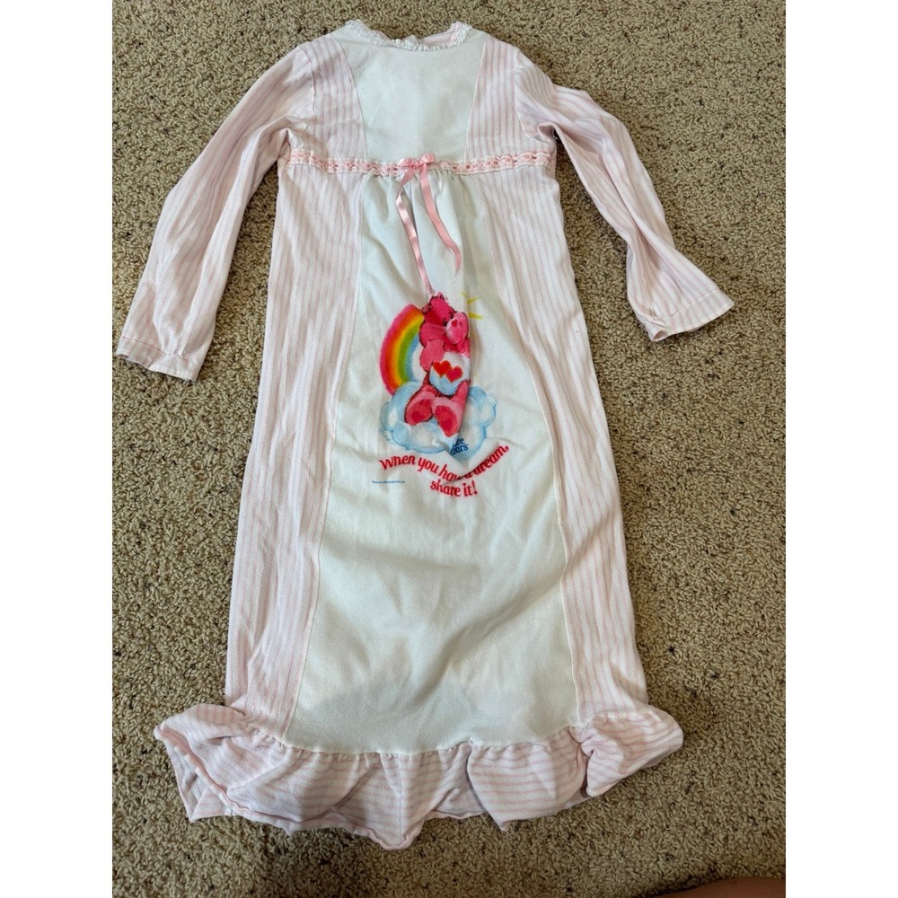 Vintage Care Bears girls nightgown